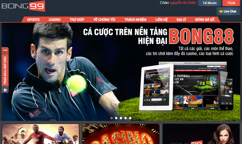 Bong99 – Nhà cái tầm cỡ hàng đầu Đông Nam Á